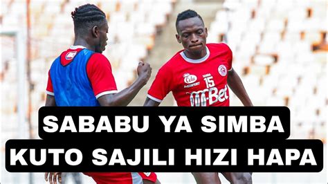Sunzu: Simba sajili hapa .